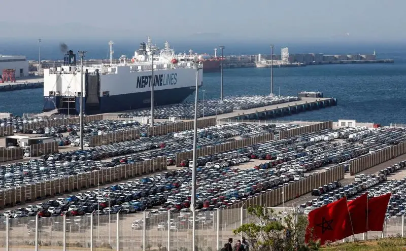 Tanger Med passagiersveerbootterminal in Marokko